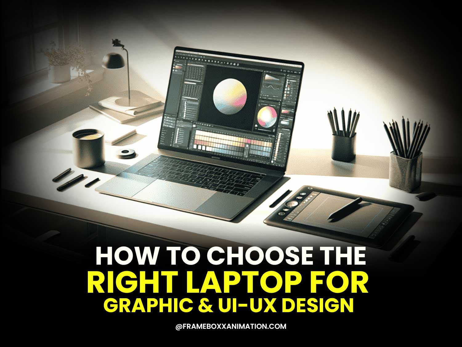 How to choose the right laptop for Graphic Design & UI/UX? - Frameboxx ...